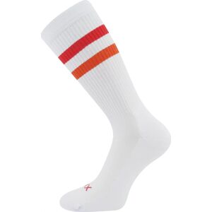 Ponožky Voxx Retran bílá-červená, 1 pár Veľkosť ponožiek: 43-46 EU EUR
