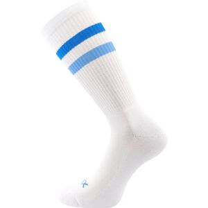 Ponožky Voxx Retran bílá-modrá, 1 pár Veľkosť ponožiek: 43-46 EU EUR