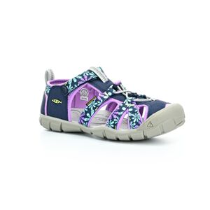 Keen Seacamp II Black Iris/African Violet AD (CNX) barefoot sandály 38 EUR