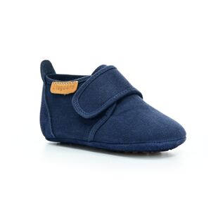 Bisgaard Baby Cotton Dark Blue barefoot topánky 19 EUR