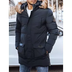 Granátová prešívaná bunda na zimu