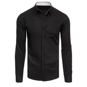 Čierna elegantná košeľa