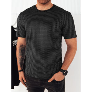Pánske tričko s potlačou čiernej farby Dstreet RX5398