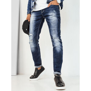 Pánske modré džínsové nohavice Dstreet UX4225