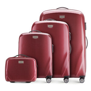 Sada luxusných cestovných kufrov.