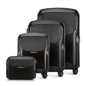 3 cestovné kufre + kozmetický kufrík