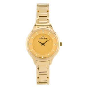 Dámske hodinky  BISSET BSBE45 - gold (zb551d)