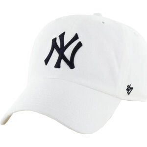 BIELA ŠILTOVKA 47 BRAND NEW YORK YANKEES MLB CLEAN UP CAP B-RGW17GWS-WHA Veľkosť: ONE SIZE
