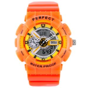 Pánske hodinky PERFECT SHOCK (zp219f) - orange