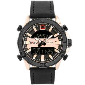 Pánske hodinky NAVIFORCE - NF9114 (zn046d) - black/rosegold