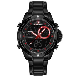 Pánske hodinky NAVIFORCE - NF9120 (zn062c) - black/red
