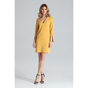 Dámske žlté šaty M550 Veľkosť: M