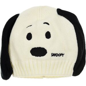 Snoopy zimná čiapka s uškami biela Veľkosť: 48