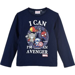 Modré chlapčenské tričko Avengers Veľkosť: 128