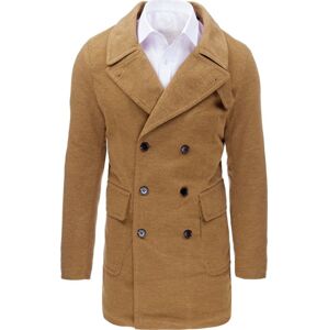 Pánsky zimný hnedý kabát cx0362 Veľkosť: XL