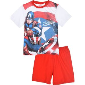 Avengers Marvel Captain America červené chlapčenské pyžamo Veľkosť: 116