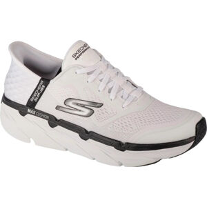Biele pánske tenisky Skechers Slip-Ins: Max Cushioning Premier - Asce 220313-WBK Veľkosť: 44.5