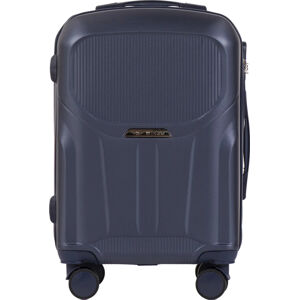 Tmavomodrý cestovný kufor PREDATOR veľ. S PDT01, Small travel suitcase Wings S, Dark Blue Veľkosť: S