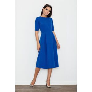 Dámske modré šaty M553 Veľkosť: L