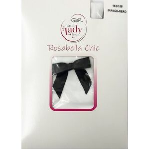 Dievčenské pančuchy s mašľou Gatta Rosabella Chic Little Lady 60 den 92-158 Veľkosť: 92-98, Barva: černá mašle
