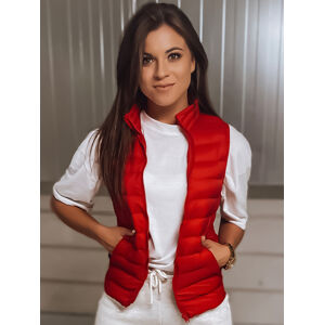 Červená prešívaná vesta ROSILA TY3001 Veľkosť: M