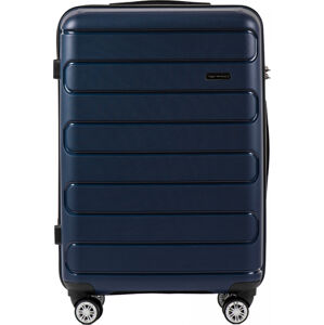 Tmavomodrý kufor s TSA veľ. M IBIS DQ181-03,Wings M, Blue Veľkosť: M