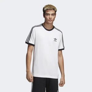 Pánské Tričko Adidas 3-Stripes Tee White - M
