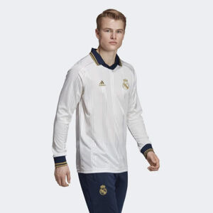 Tričko s dlhým rukávom Adidas Real Madrid Icons Tee White - 2XL