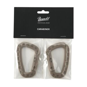 Brandit Carabiner  2 Pack camel - UNI