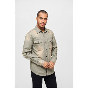 Brandit Hardee Denim Shirt olive grey - XL