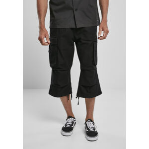 Brandit Industry Vintage Cargo 3/4 Shorts black - XL