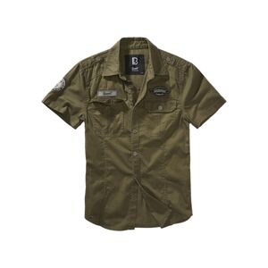 Brandit Luis Vintage Shirt Short Sleeve olive - M