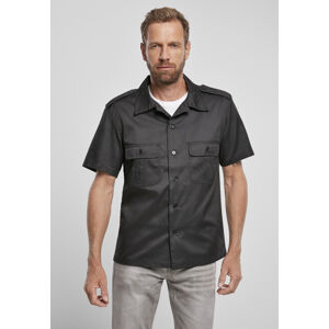 Brandit Short Sleeves US Shirt black - 7XL