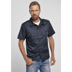 Brandit Short Sleeves US Shirt navy - M