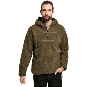 Brandit Teddyfleece Worker Pullover Jacket olive - 7XL