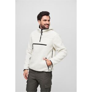 Brandit Teddyfleece Worker Pullover Jacket white - XL