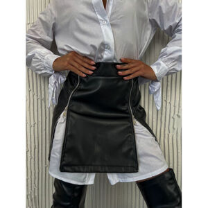 Koženková mini sukňa ELMARA veľkosť: L