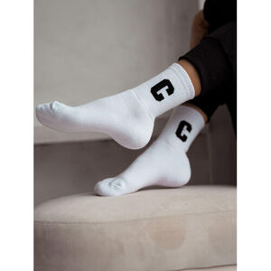Biele dámske ponožky CECE veľkosť: 37-41