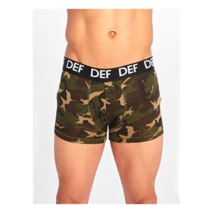DEF Dong Boxershorts green camouflage - M