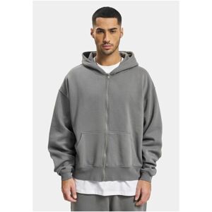 DEF Zip Hoody anthracite washed - L