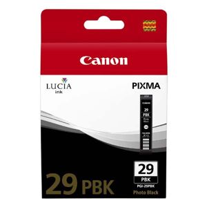 Canon originál ink PGI29PBK, photo black, 4869B001, Canon PIXMA Pro 1, photo black
