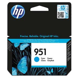 HP originál ink CN050AE, HP 951, cyan, 700str., pre HP Officejet Pro 251, 276, 8100, 8600 N911a, 8610, azurová