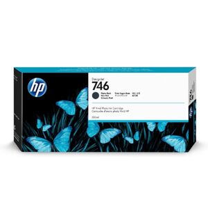 HP originál ink P2V83A, HP 746, matte black, 300ml, HP HP DesignJet Z6, Z9+, matt black