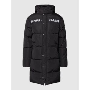 Karl Kani Retro Hooded Long Puffer Jacket black - L