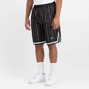 Kraťase Karl Kani Small Signature Striped Mesh Shorts black/white - XL