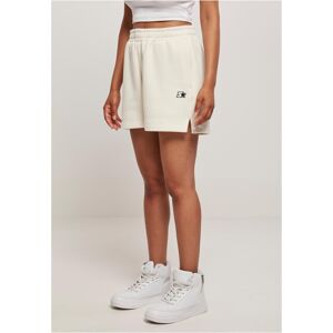 Ladies Starter Essential Sweat Shorts palewhite - XS