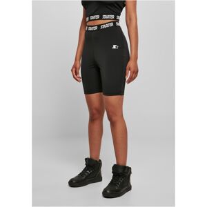 Ladies Starter Logo Tape Cycle Shorts black - XS