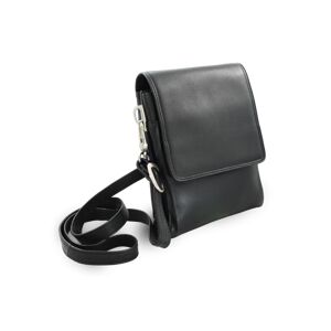 Malý černý kožený pánský crossbag 215-2189-60