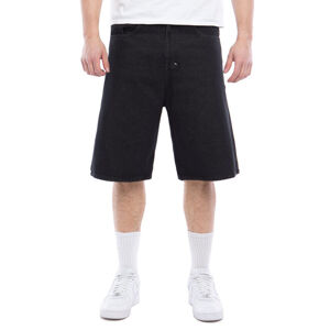 Mass Denim Shorts Jeans Slang baggy fit black rinse - Spodnie 42