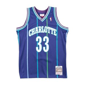 Mitchell & Ness Charlotte Hornets #33 Alonzo Mourning Swingman Jersey purple - L